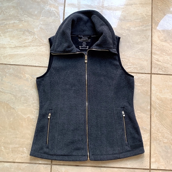 Calvin Klein Quick Dry Fitted Performance Zip Vest - Picture 1 of 8